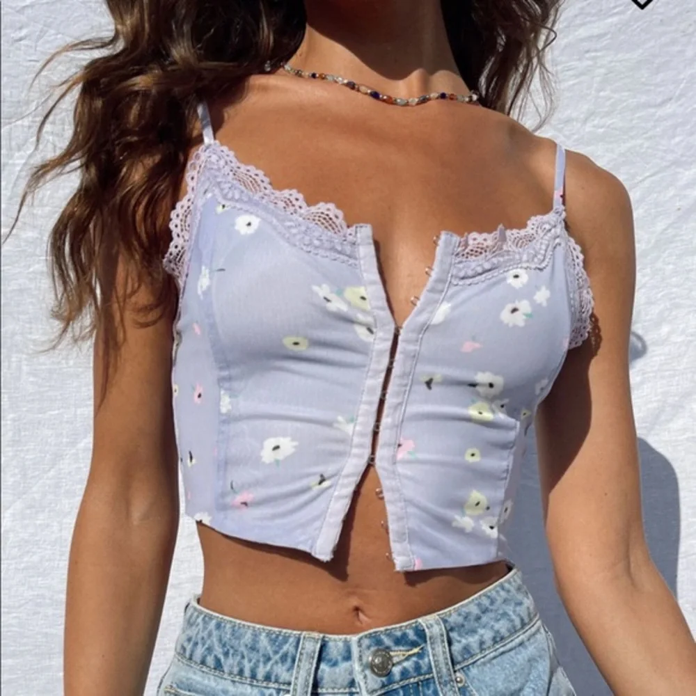 Princess Polly Magnolia Crop Top NWOT - Picture 4 of 7